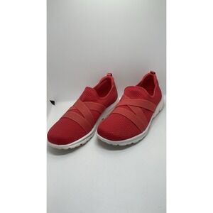 Skechers Womens  SZ 9.5 Go Walk Classic Knit 124185 Red Casual Shoes‎ Sneakers